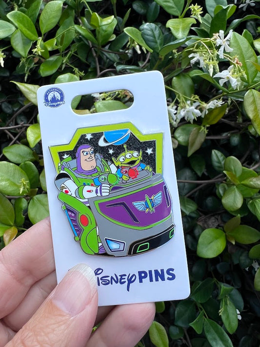 Buzz Lightyear & Alien Space Ranger Spin Disney Pin