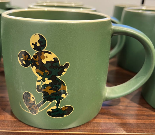 Camouflage Mickey Mouse Honor Mug 17 oz.