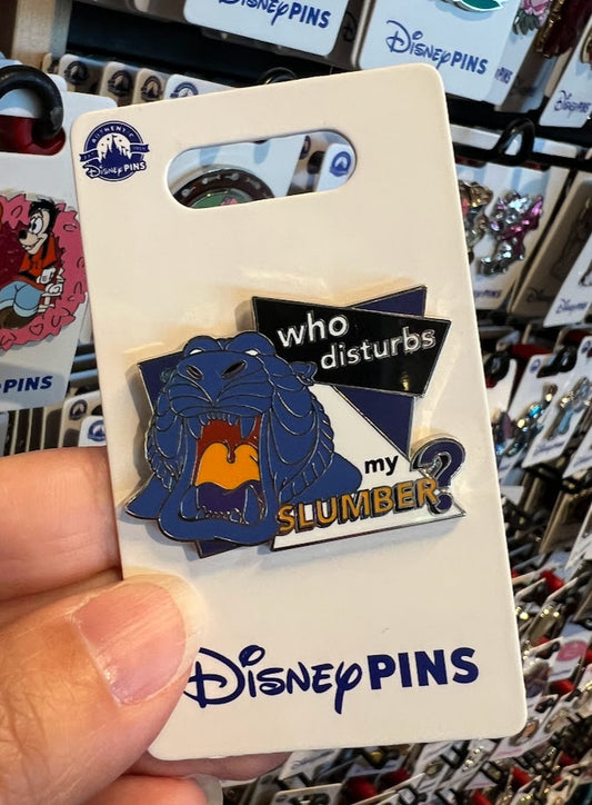 Cave of Wonders Who Disturbs My Slumber Disney Pin