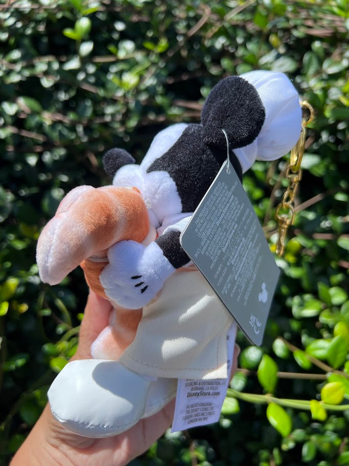 Chef Mickey Mouse Plush Keychain Bag Charm