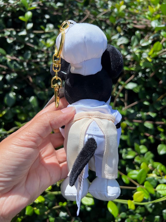 Chef Mickey Mouse Plush Keychain Bag Charm