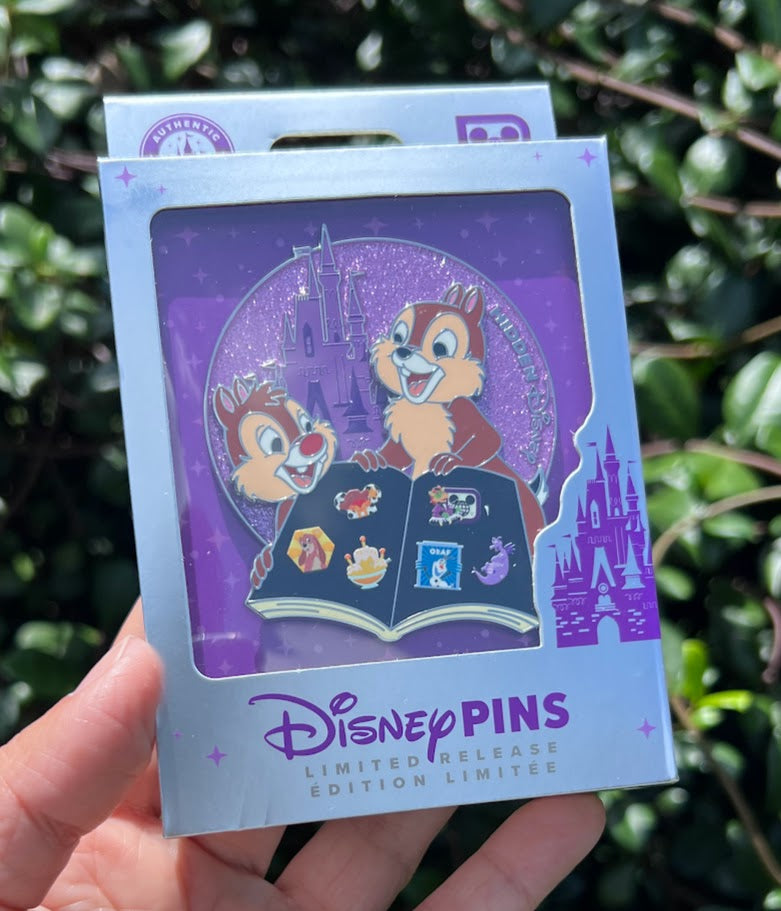 Chip & Dale 2026 Hidden Disney Wave B Mini Jumbo Disney Pin