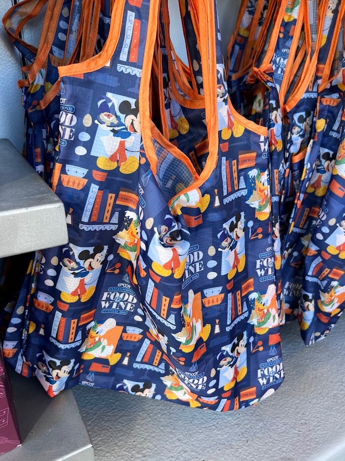 Mickey & Friends Churro 2026 Epcot Food & Wine Festival Packable Tote