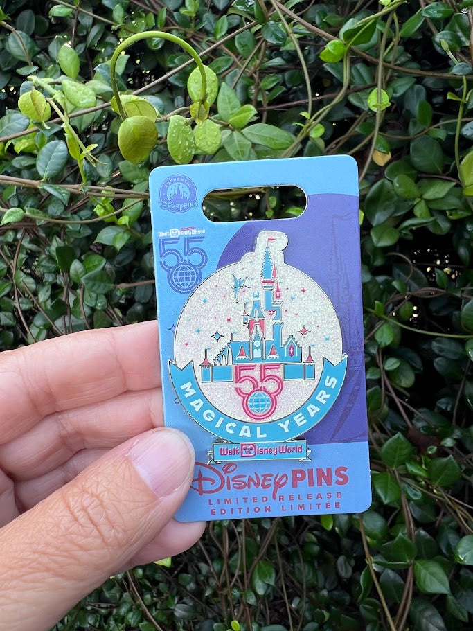 Cinderella Castle Walt Disney World 55th Anniversary Disney Pin