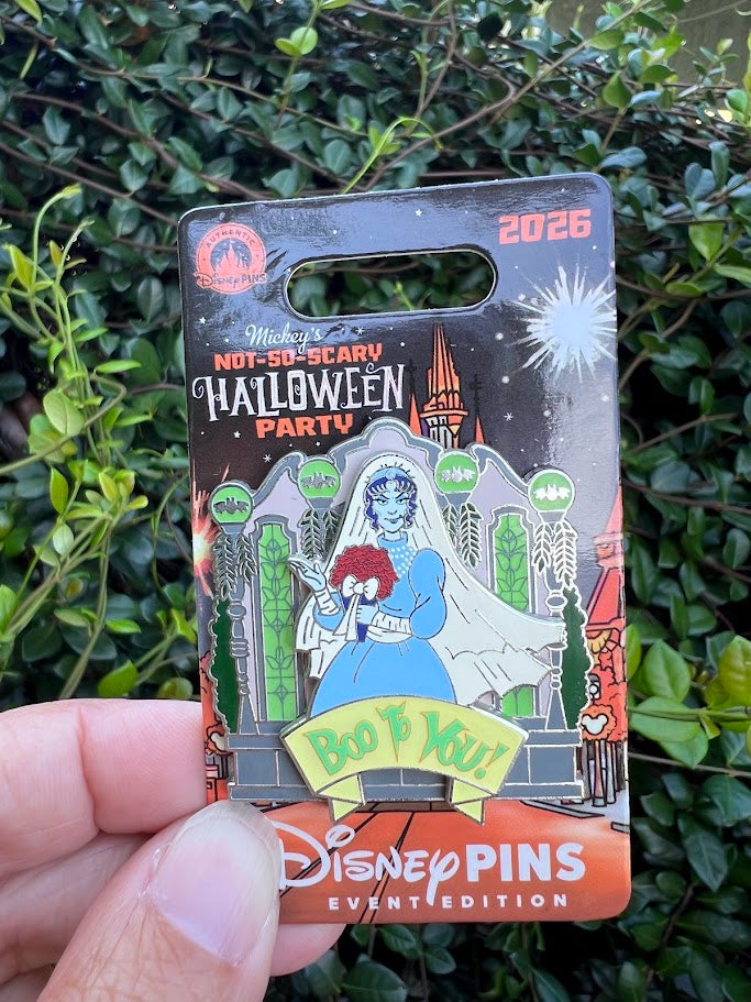 Constance Boo to You 2026 Mickey's Not So Scary Halloween Party Disney Pin