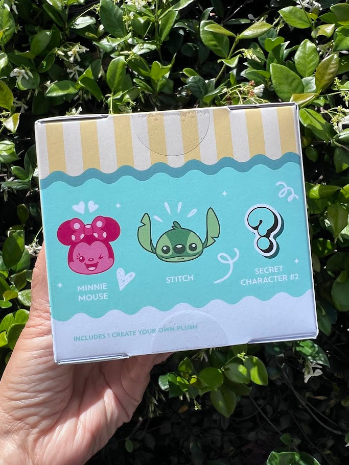 Disney Parks Create Your Own Mystery Mini Plush Blind Box