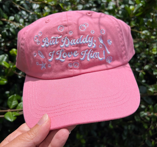 Ariel But Daddy I Love Him Little Mermaid Disney Baseball Cap