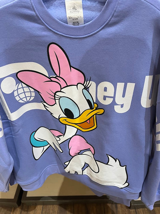 Daisy Duck Walt Disney World Sweatshirt