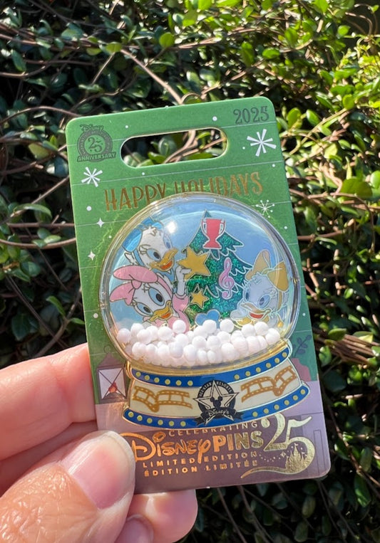Daisy's Nieces All Star Resorts Happy Holidays 2025 Disney Pin