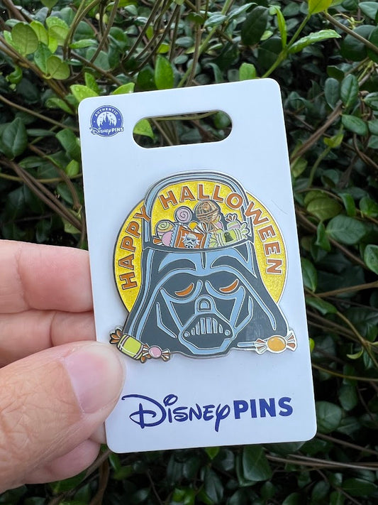 Darth Vader Candy Bucket Halloween 2025 Star Wars Disney Pin