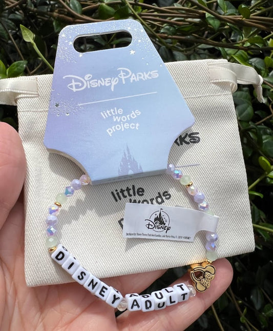 Disney Adult Little Words Project Beaded Disney Bracelet
