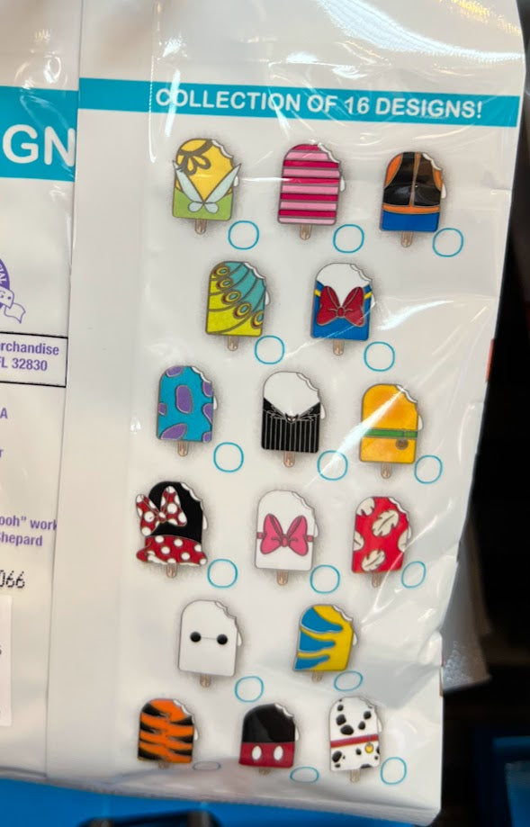 Disney Characters Ice Cream Mystery Disney Pin Pack