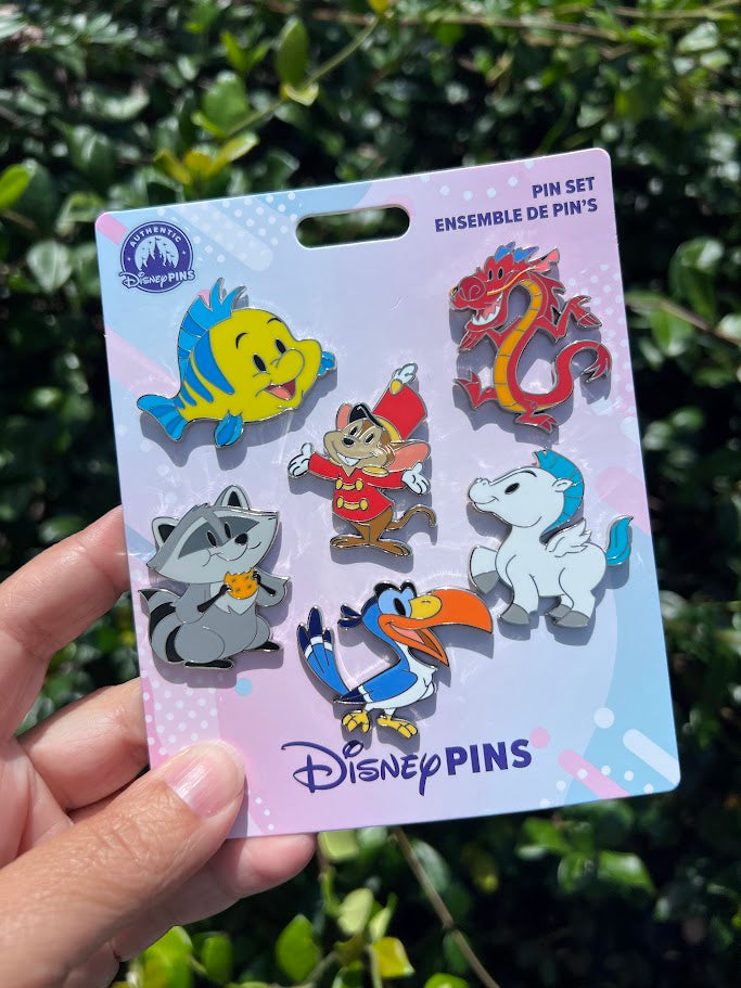 Disney Sidekicks Disney Pin Set