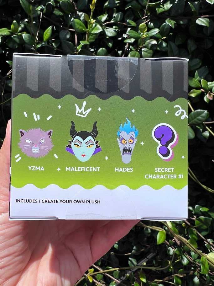 Disney Villains Create Your Own Headband Mystery Mini Plush Blind Box