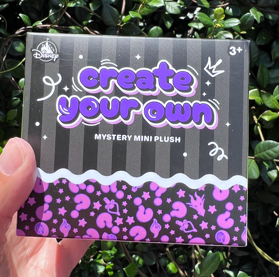 Disney Villains Create Your Own Headband Mystery Mini Plush Blind Box