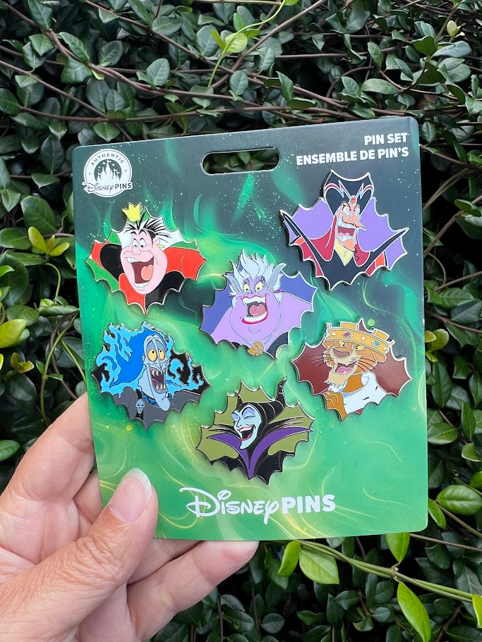 Disney Villains Disney Pin Booster Set