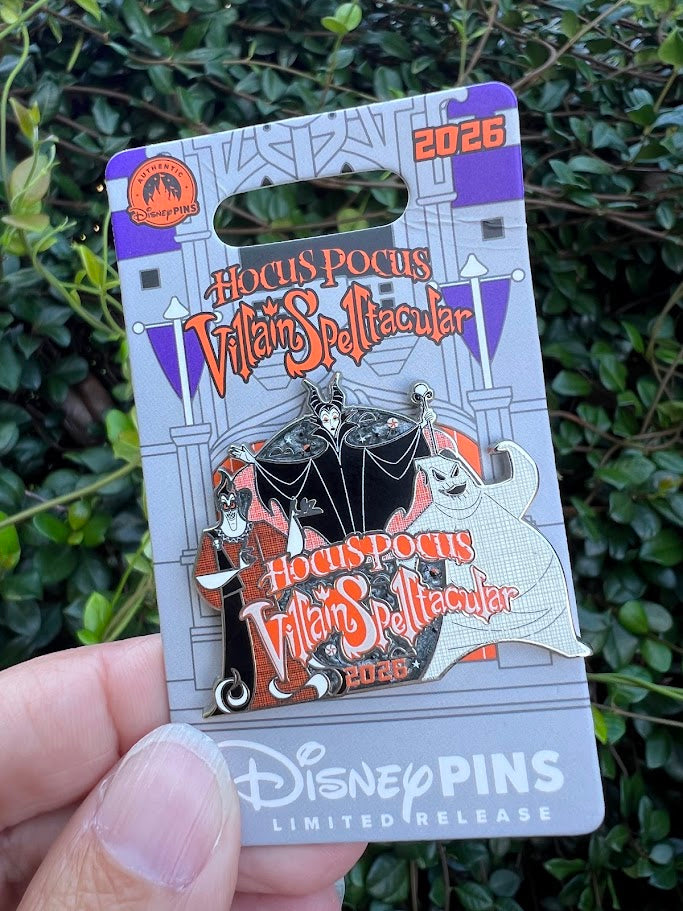 Disney Villains Villain Spelltacular 2026 Mickey's Not So Scary Halloween Party Disney Pin