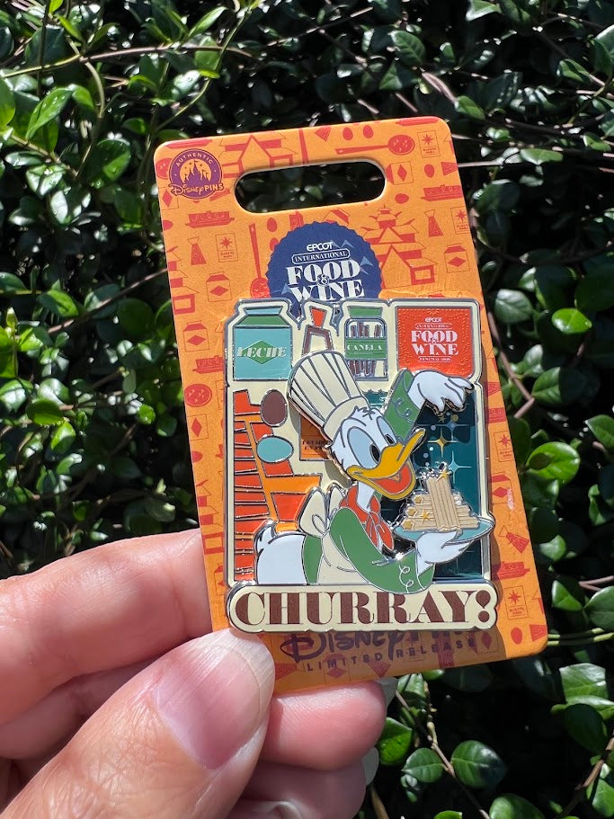 Donald Duck 2026 Epcot Food & Wine Festival Disney Pin