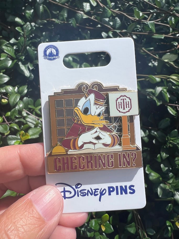 Donald Duck Tower of Terror Disney Pin