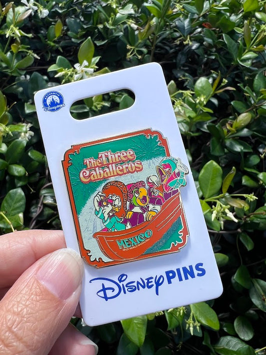 Donald Panchito & Jose Three Caballeros Mexico Pavilion Disney Pin