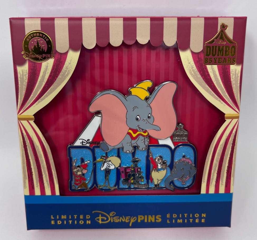 Dumbo 85th Anniversary Limited Edition Mini Jumbo Disney Pin