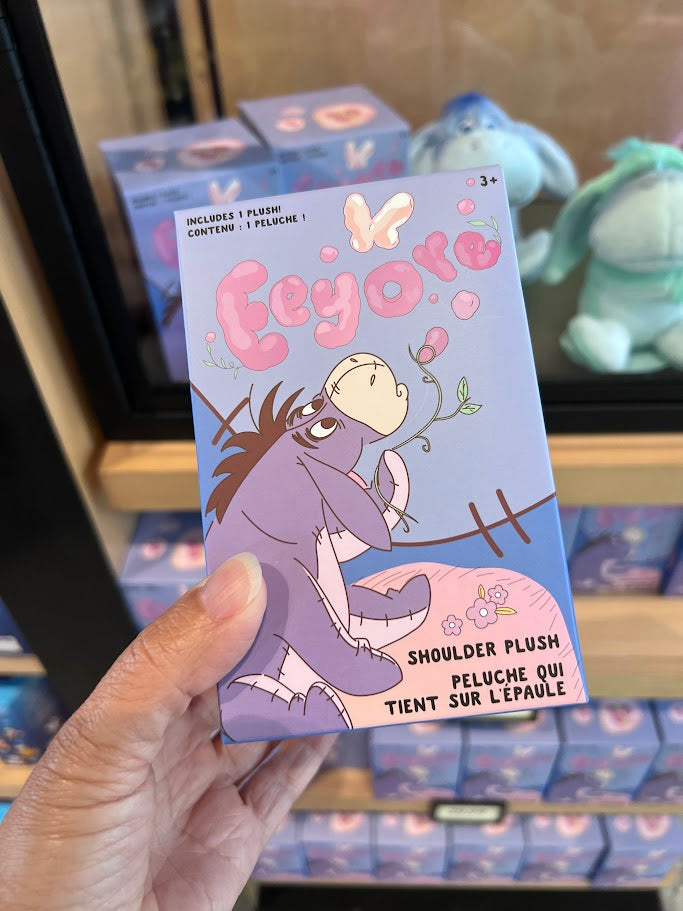 Eeyore Monochromatic Mystery Shoulder Plush