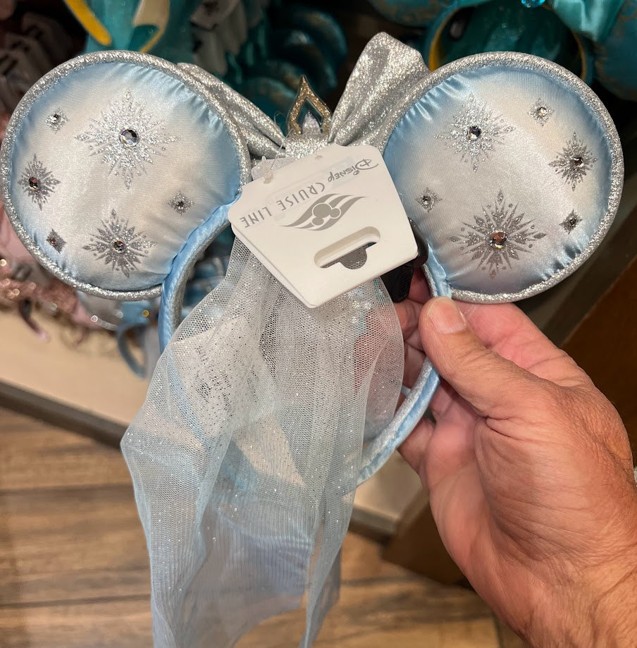 Elsa Minnie Mouse Ears Headband