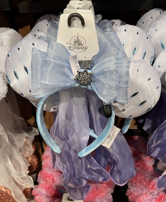 Elsa Minnie Mouse Ears Headband