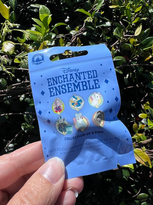 Light Blue Enchanted Ensemble Mystery Disney Pin Pack