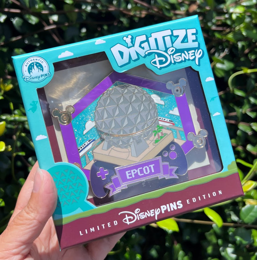 Epcot Digitize Disney Jumbo Disney Pin