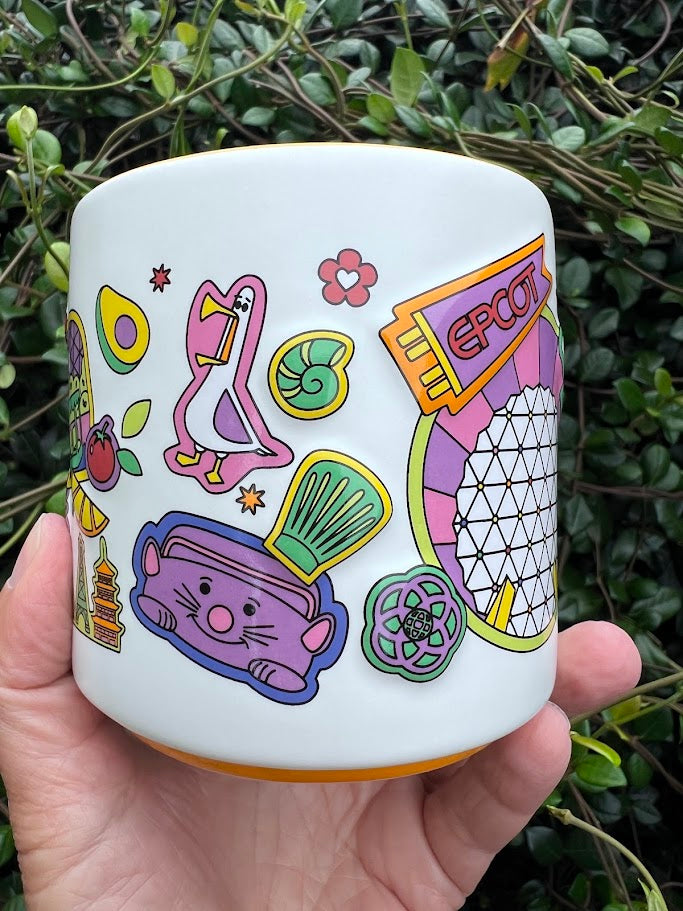 Epcot Walt Disney World Starbucks Mug 14 oz