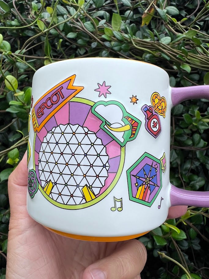 Epcot Walt Disney World Starbucks Mug 14 oz