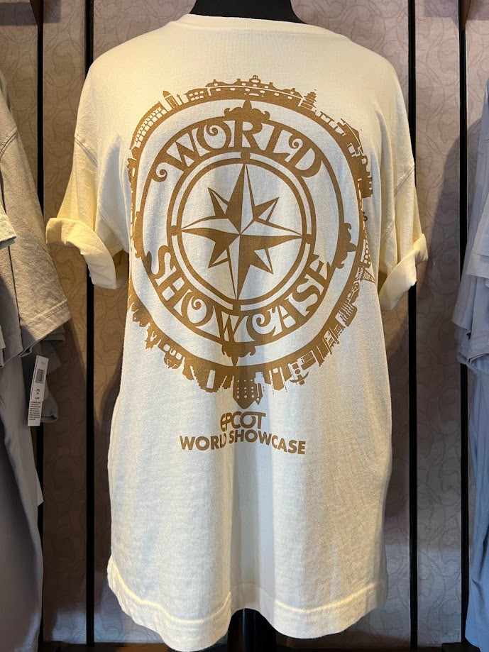 Epcot World Showcase Logo Adult T-Shirt