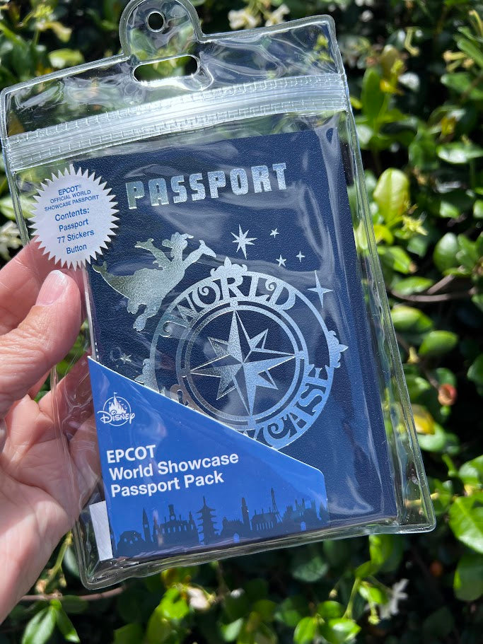 Epcot World Showcase Passport Pack