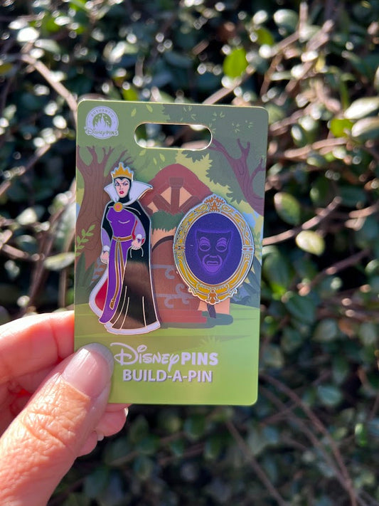 Evil Queen & Magic Mirror Build-A-Pin Disney Pin Set