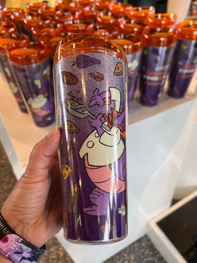 Figment 2025 Epcot Food & Wine Festival Plastic Tumbler 22 oz.
