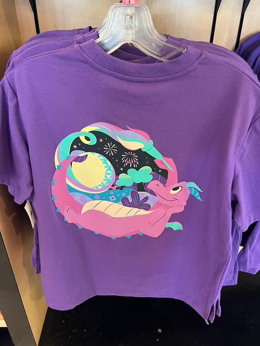 Figment 2026 Epcot Festival of the Arts Cropped T-Shirt
