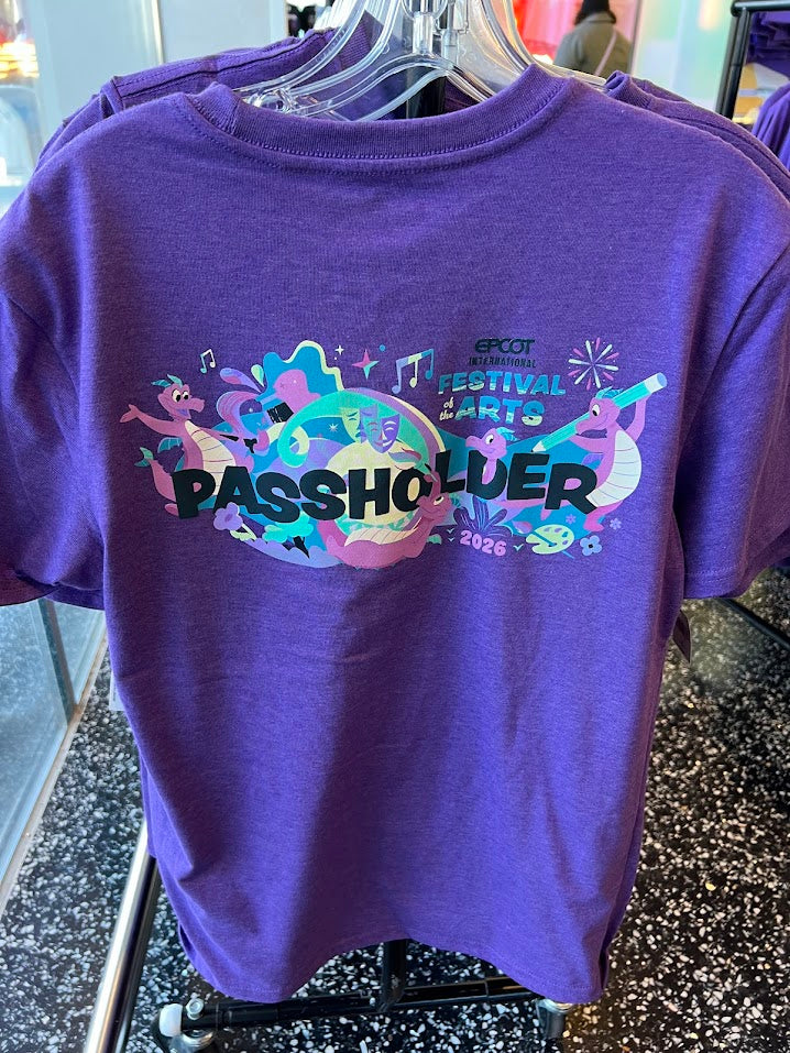Figment 2026 Epcot Festival of the Arts Passholder T-Shirt