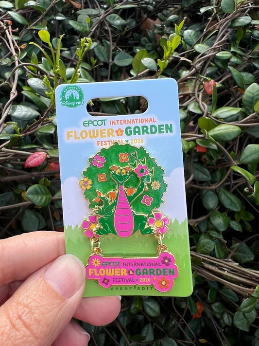 Figment 2026 Epcot Flower & Garden Festival Disney Pin