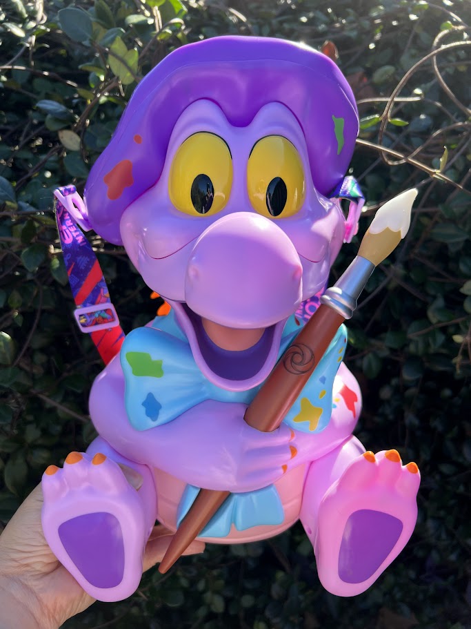 Figment 2026 Festival of the Arts Light Up Disney Popcorn Bucket