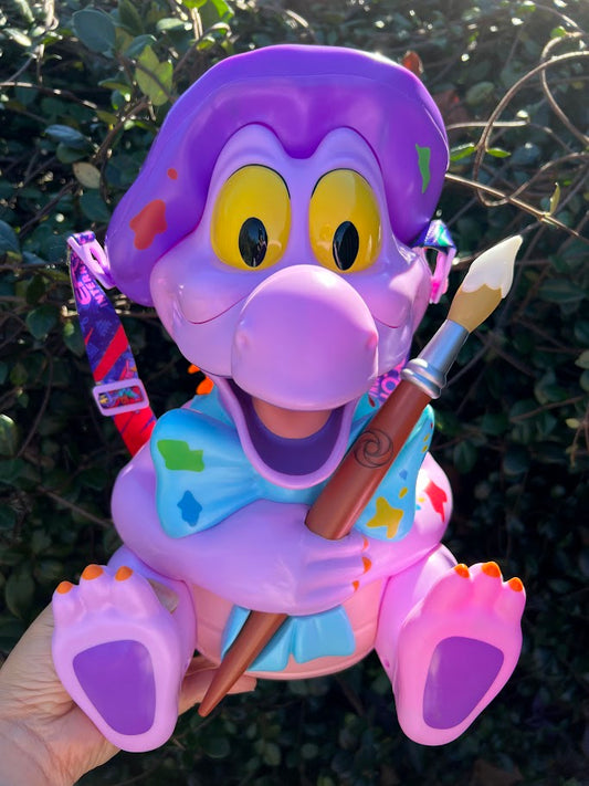 Figment 2026 Festival of the Arts Light Up Disney Popcorn Bucket