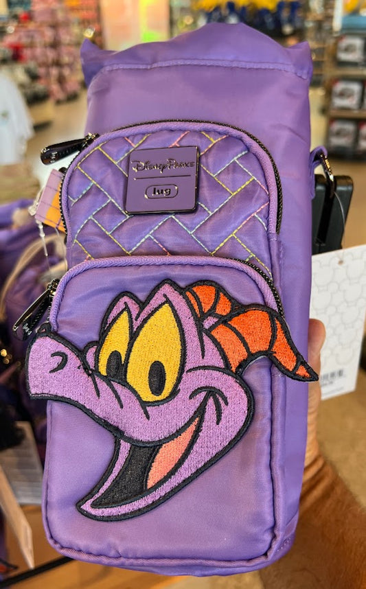 Figment Disney Parks Lug Water Bottle Bag