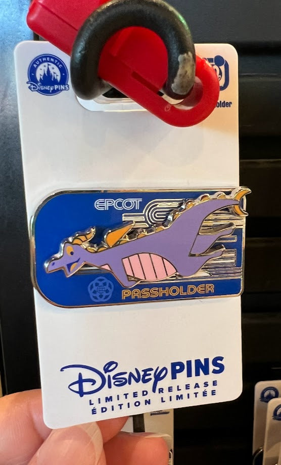 Figment Epcot Passholder Limited Release Disney Pin