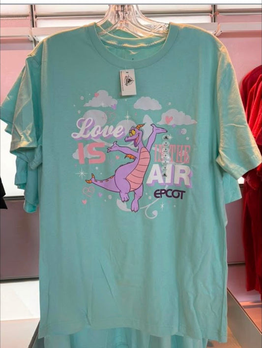 Figment Love is in the Air Adult T-Shirt