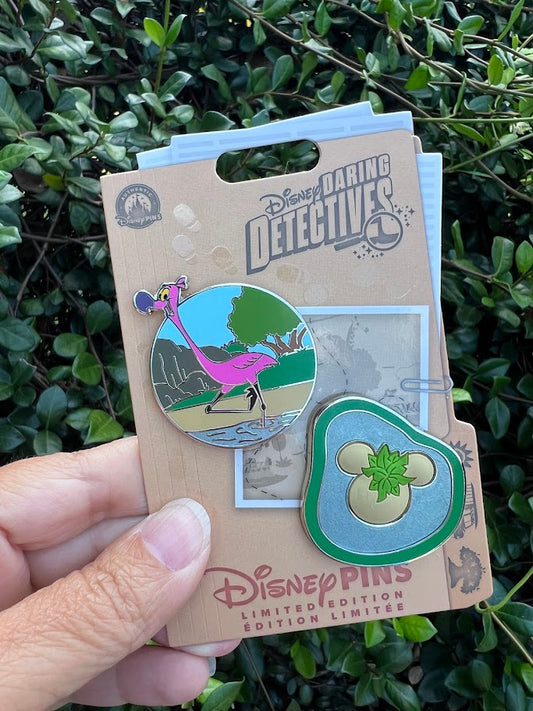 Kilimanjaro Safaris Daring Detectives Limited Edition Pin Set