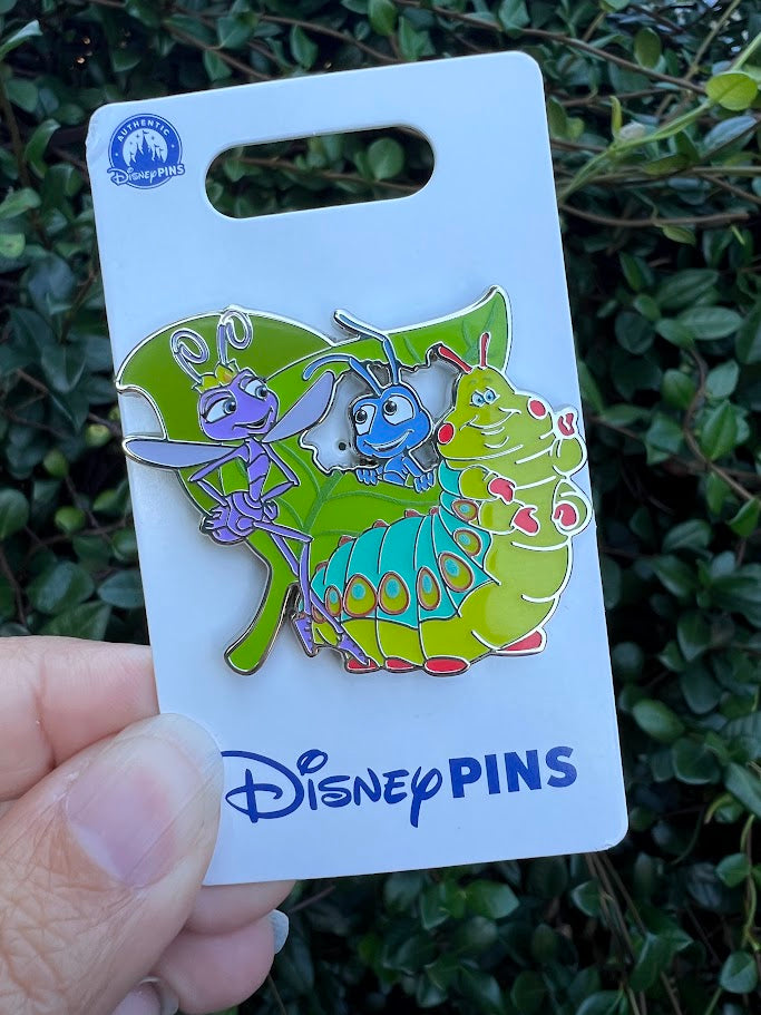 Flik Princess Atta & Heimlich It's a Bug's Life Disney Pin