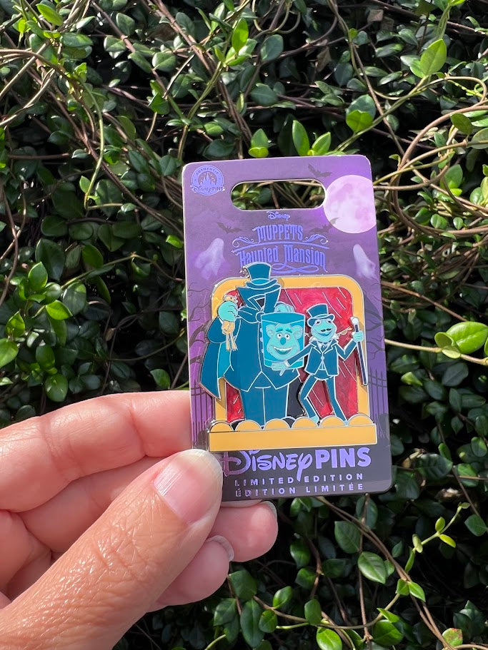 Fozzie & Kermit Muppets Haunted Mansion Limited Edition Disney Pin