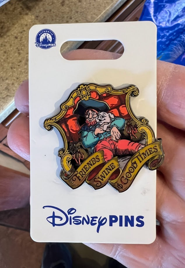 Friends Swine & Good Times Pirates of the Caribbean Disney Pin