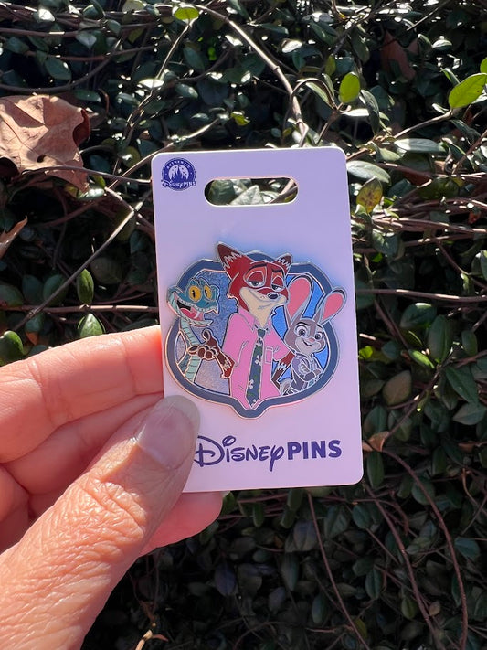 Gary Nick & Judy Hopps Zootopia 2 Disney Pin