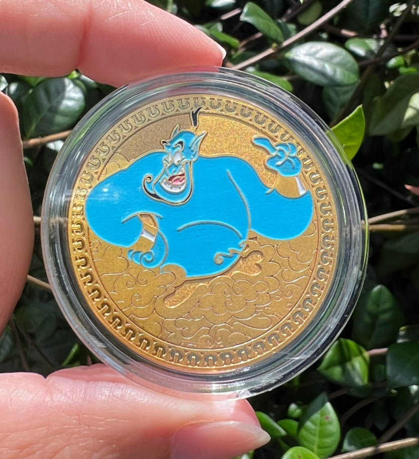 Genie The Magic of Disney Animation Medallion